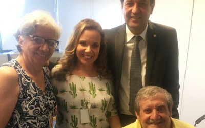 AFAG se reúne com futuro ministro da saúde Luiz Mandetta em Brasília